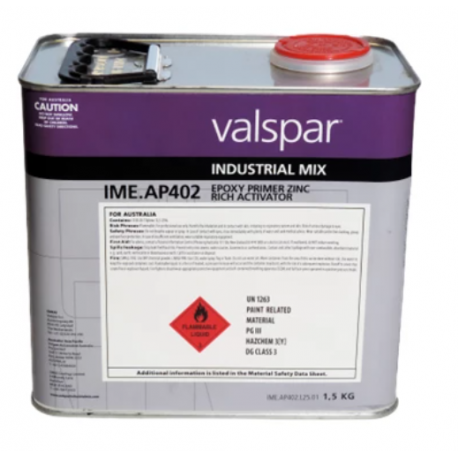 Epoxy primer zinc rich activator AP402 - 1.5KG Valspar VIM