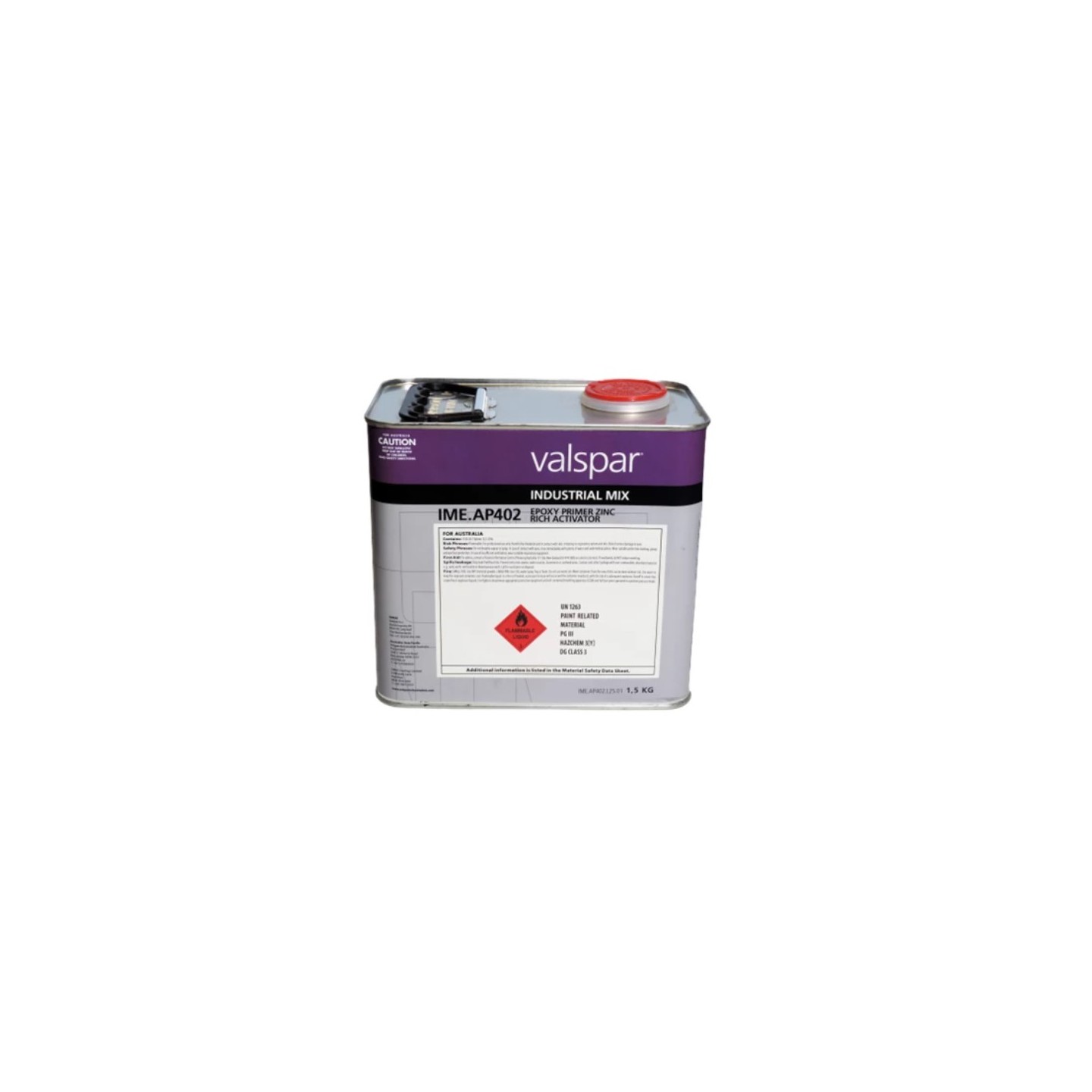 Epoxy primer zinc rich activator AP402 - 1.5KG Valspar VIM