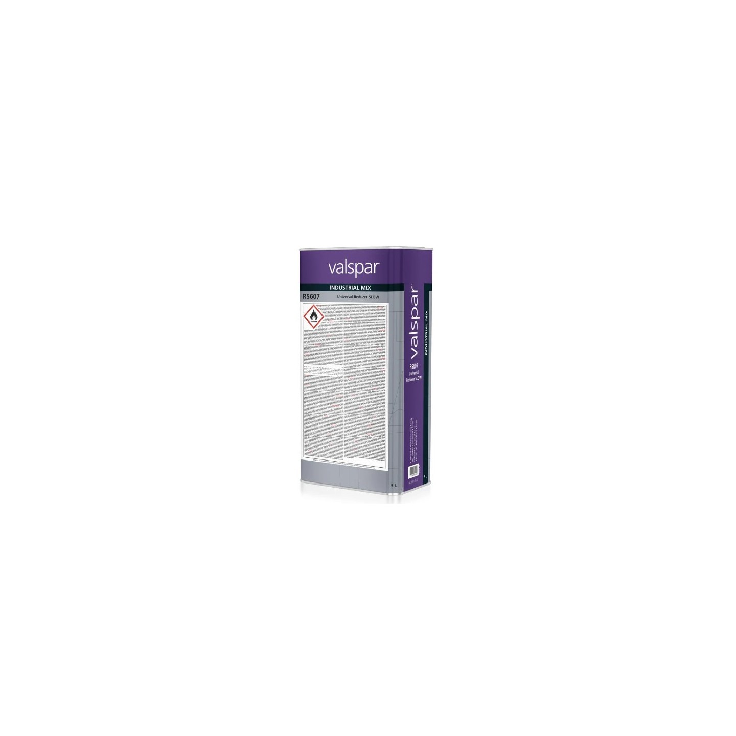 Verdunning DTM Slow 5 Liter - RS607 Valspar Industrial Mix