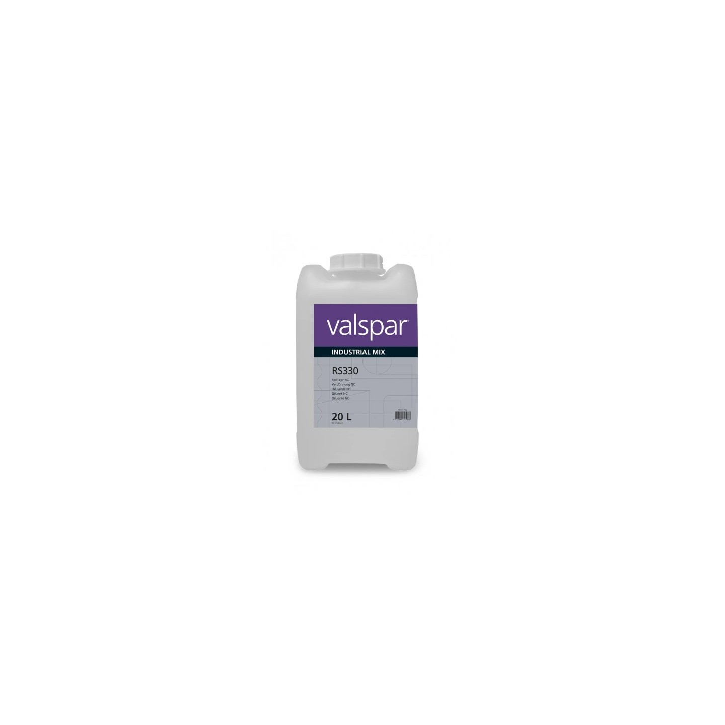 Verdunning NC 20 Liter - RS330 Valspar Industrial Mix