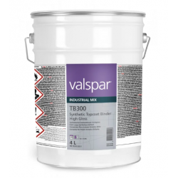 4L Synthetic Topcoat binder Performance high gloss TB300 Valspar VIM