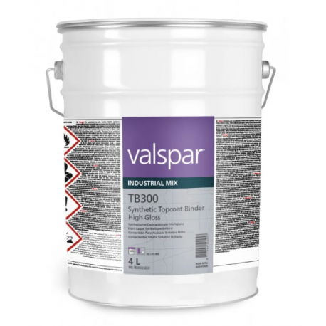 4L Synthetic Topcoat binder Performance high gloss TB300 Valspar VIM
