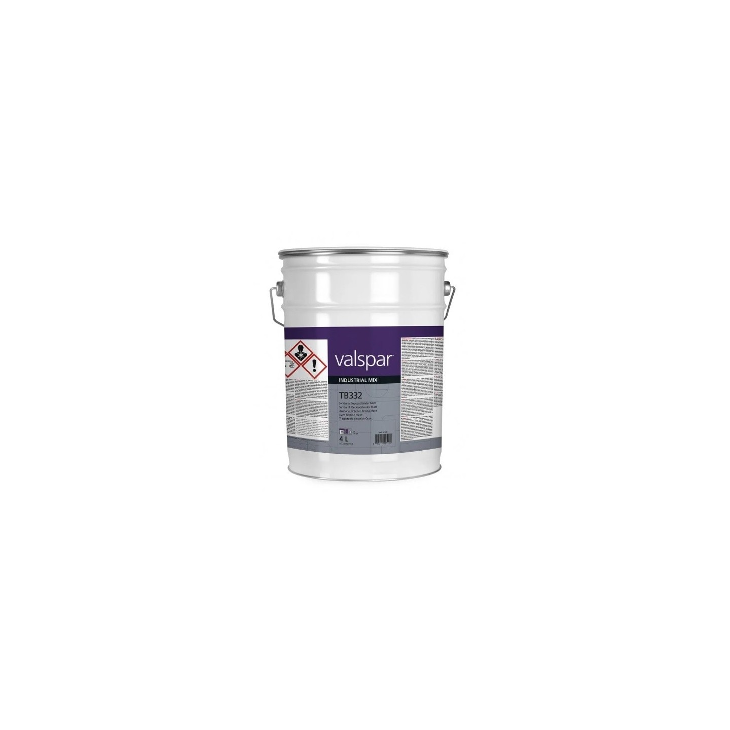 4L TB332 Synthetic Topcoat binder Matt Valspar VIM
