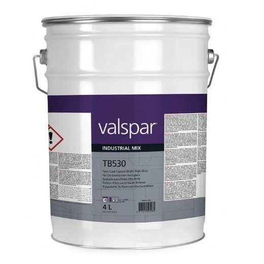 4L TB530 Fleet-Coat Topcoat binder high gloss Valspar VIM