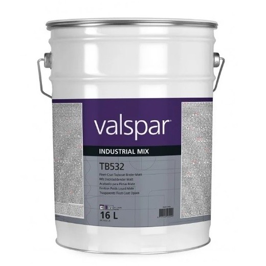 16L TB532 Fleet-Coat Topcoat binder Matt Valspar VIM
