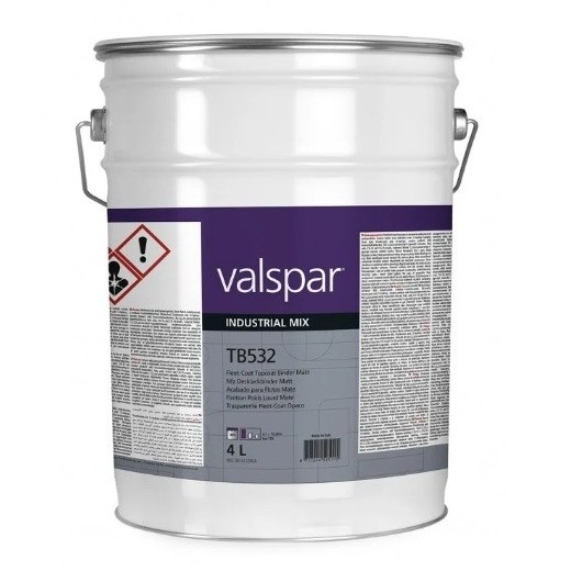 4L TB532 Fleet-Coat Topcoat binder Matt Valspar VIM