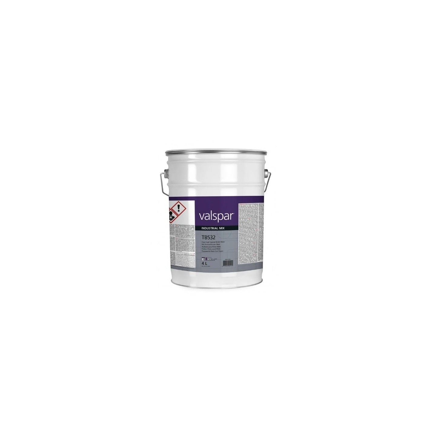 4L TB532 Fleet-Coat Topcoat binder Matt Valspar VIM
