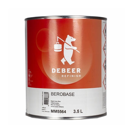 MM5564 Bright Green Blue 3.5 Liter Mengkleur BeroBase 500 Series