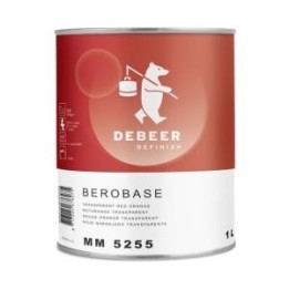MM5255 Transparent Red Orange 1 Liter Mengkleur BeroBase 500 Series