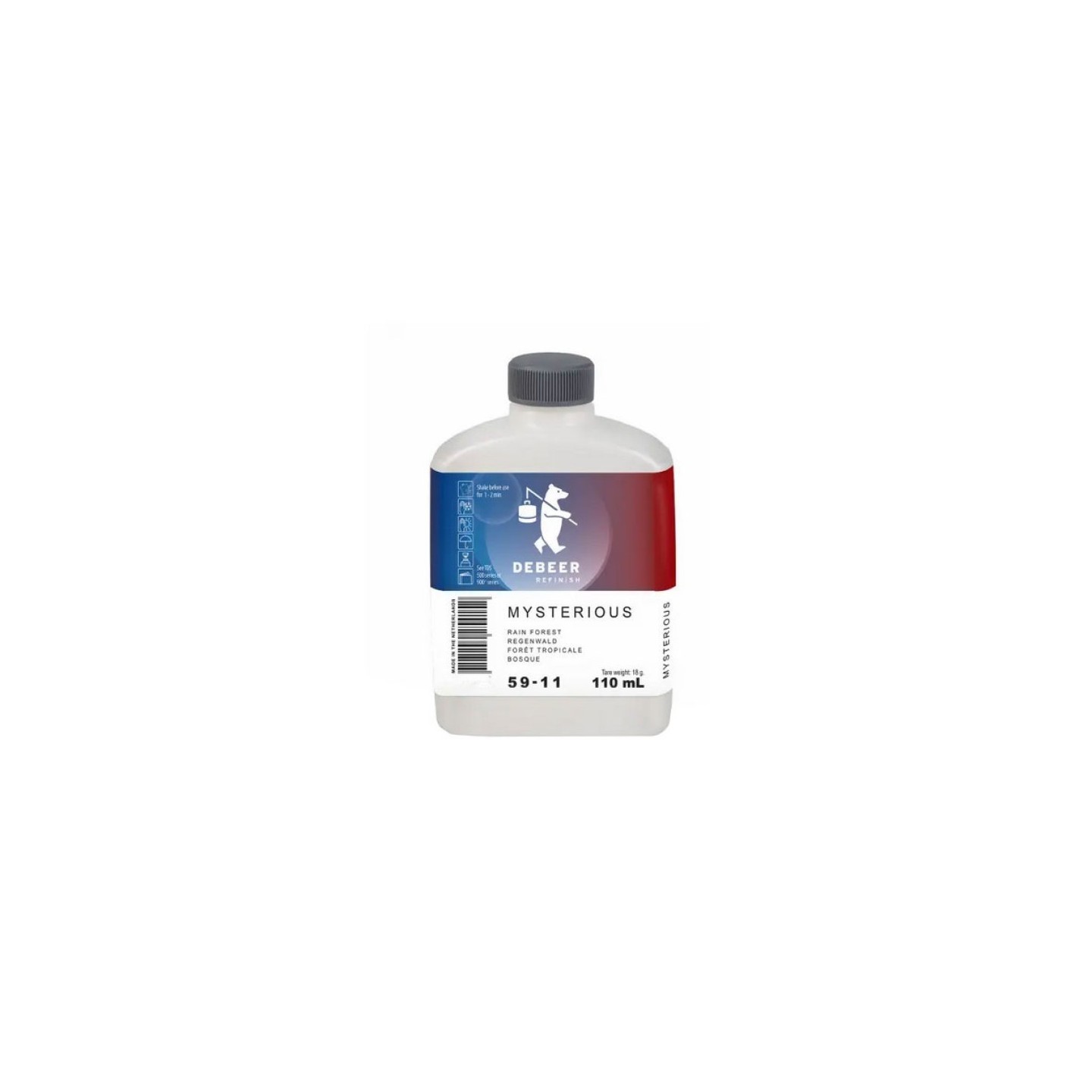 59-11 Rain Forest 0.11 Liter mengkleur BeroBase 500 Series