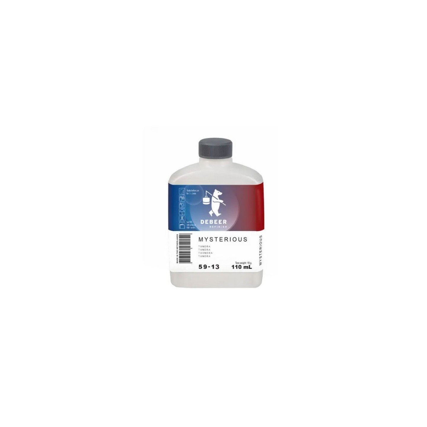59-13 Tundra 0.11 Liter mengkleur BeroBase 500 Series
