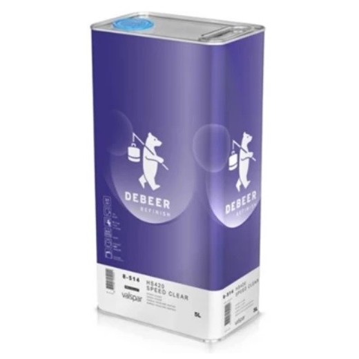 HS420 Speed Clear - 5 liter - HS Blanke lak 8-514 De Beer