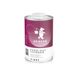 1-231 Fade-Out Thinner Debeer 1 Liter