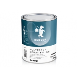 1-902 Polyester Spray Filler 1.5 kg De Beer