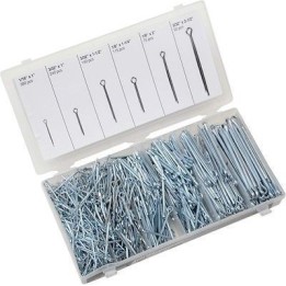 Assortiment splitpennen 1000 stuks