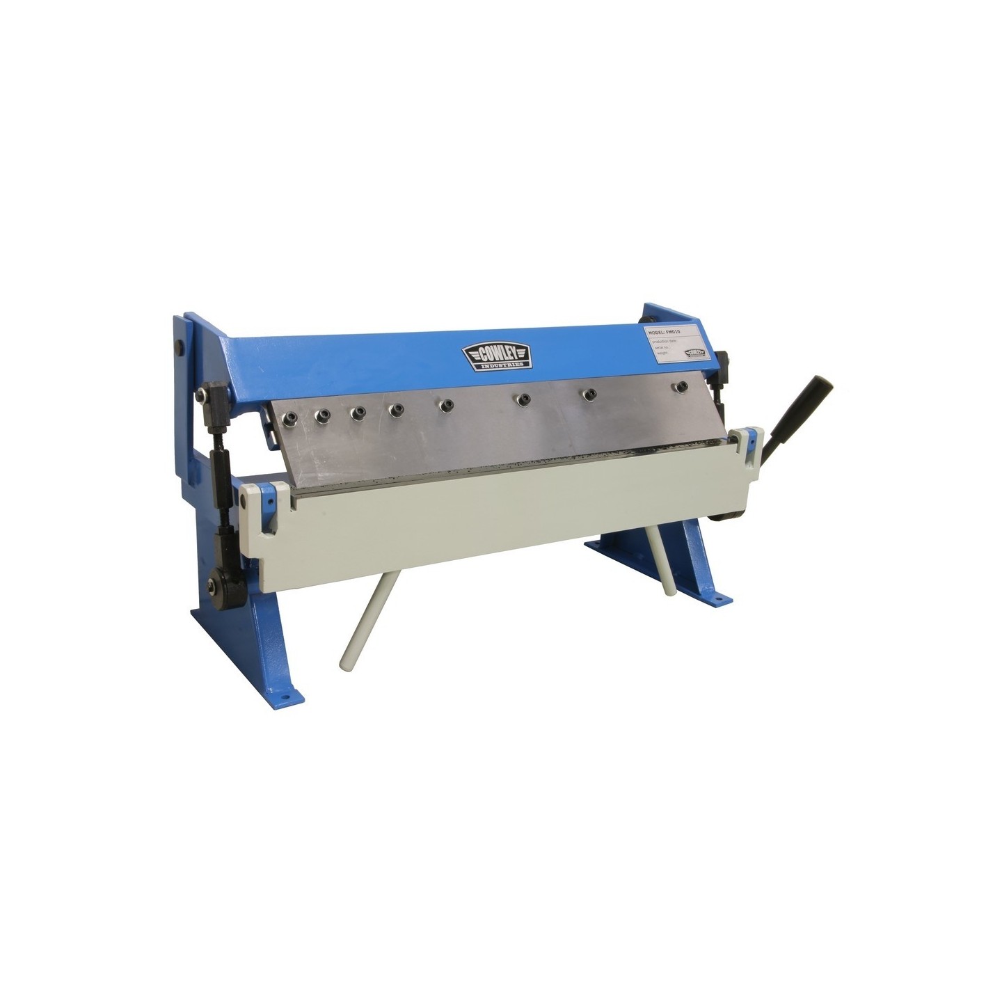 Vingerzetbank 610mm breed, 1,0mm capaciteit