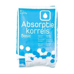 Vloerkorrels zak 20 kg, absorptiekorrels Towler