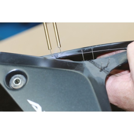 Draadloos Kunststof reparatie systeem POWER-TEC - Hot Stapler