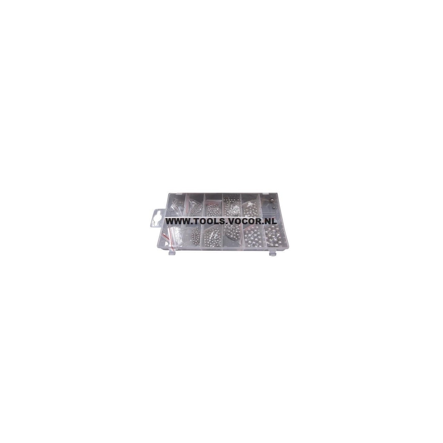 Assortiment stalen kogels 470 delig