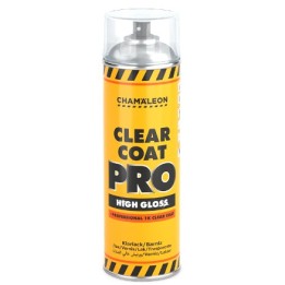 Blanke lak PRO hoogglans spuitbus 500 ml - Chamäleon