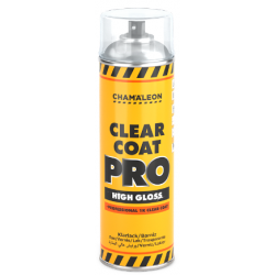 Blanke lak PRO hoogglans spuitbus 500 ml - Chamäleon
