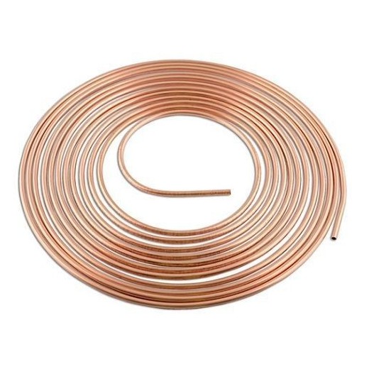 Remleiding Koper 3/16 inch - ca. 7.5 meter
