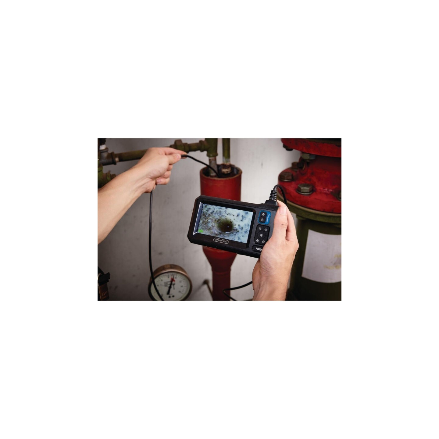 Endoscoop-kleuren camera met LED verlichting en TFT monitor