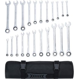 Ring/steeksleutel set 12-delig INCH maten