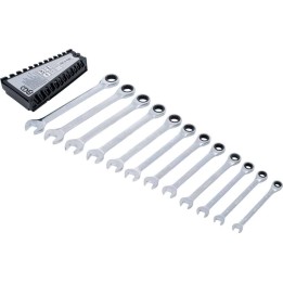 Ratelring-steeksleutel set , metrisch,  12-delig BGS 6544