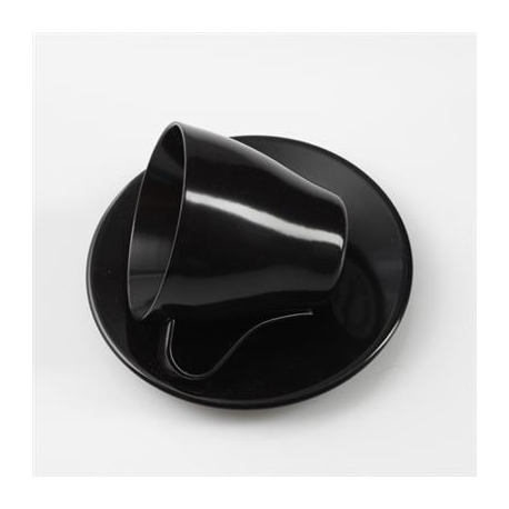 RAL 8022 Zwartbruin zijdeglans 500 gram Poedercoat poeder