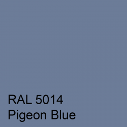 Duivenblauw RAL 5014 zijdeglans 500 gram Poedercoat poeder