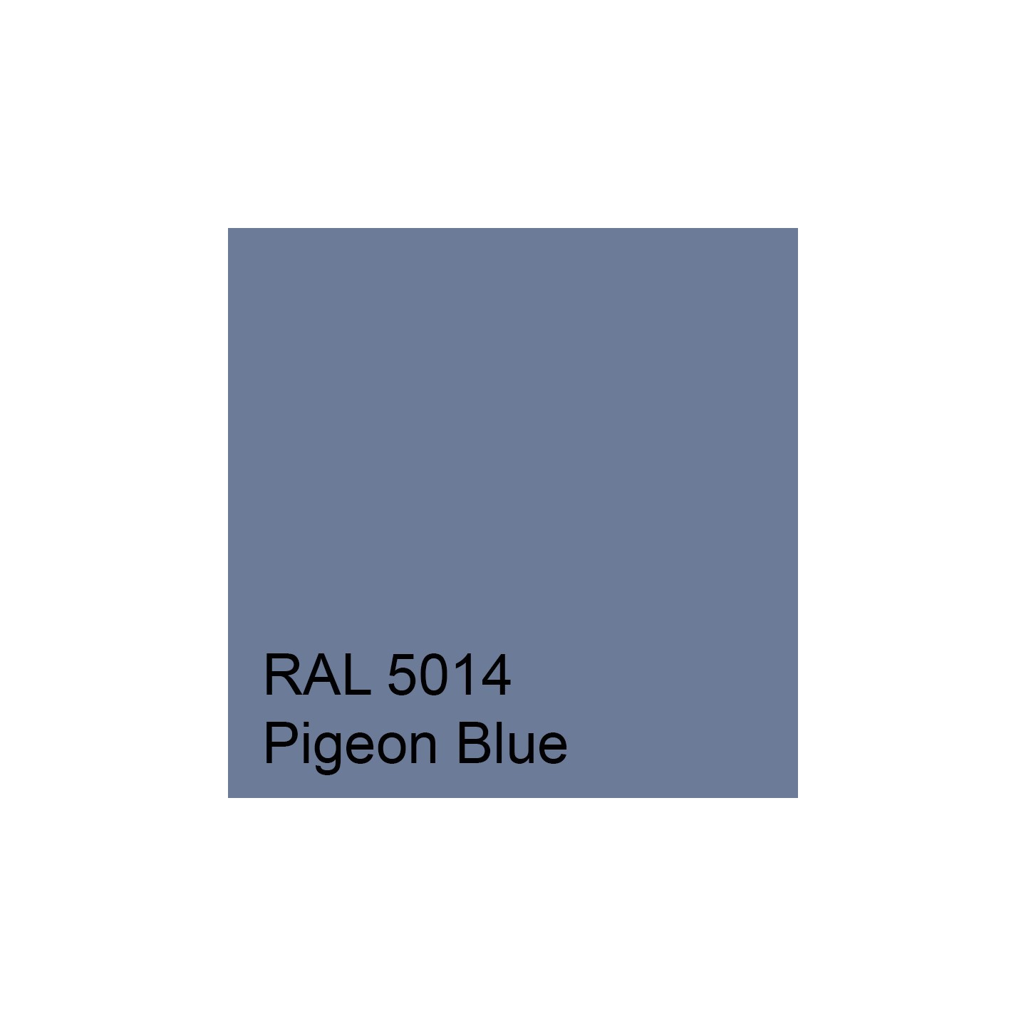 Duivenblauw RAL 5014 zijdeglans 500 gram Poedercoat poeder