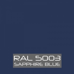 Saffier blauw RAL 5003 zijdeglans - 2 kg  Poedercoat poeder