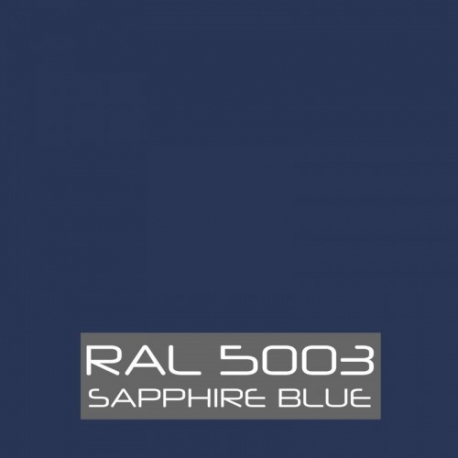 Saffier blauw RAL 5003 zijdeglans - 2 kg  Poedercoat poeder