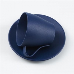 Saffier blauw fijntextuur RAL 5003 mat - 2 kg  Poedercoat poeder