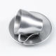 Silver grey metallic hoogglans 500 gram Poedercoat poeder