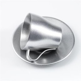 Silver grey metallic hoogglans 500 gram Poedercoat poeder