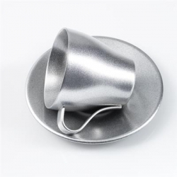 Silver grey metallic hoogglans 500 gram Poedercoat poeder
