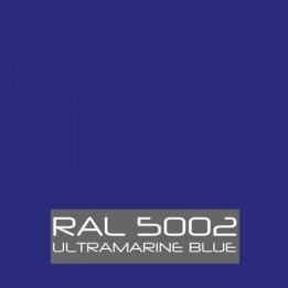 Ultramarijn blauw RAL 5002 zijdeglans - 500 gram Poedercoat poeder