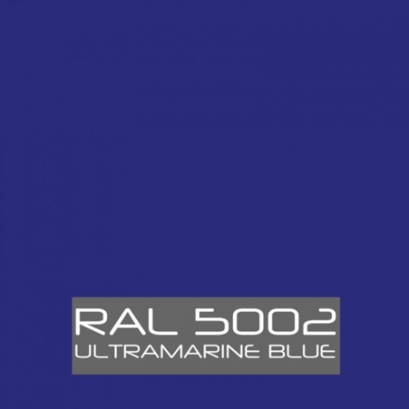 Ultramarijn blauw RAL 5002 zijdeglans - 500 gram Poedercoat poeder