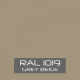 Grijsbeige RAL 1019 hoogglans - 500 gram Poedercoat poeder