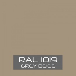 Grijsbeige RAL 1019 hoogglans - 500 gram Poedercoat poeder