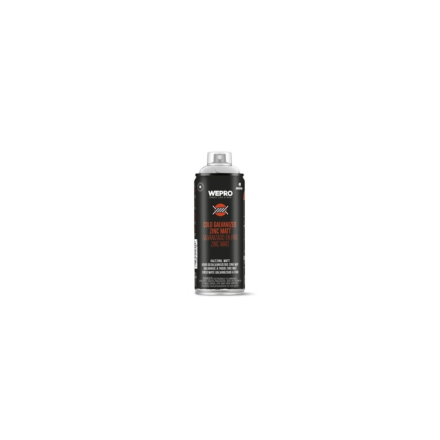 MTN WEPRO ZINC MATT COLD GALVANIZED 98% 400ML