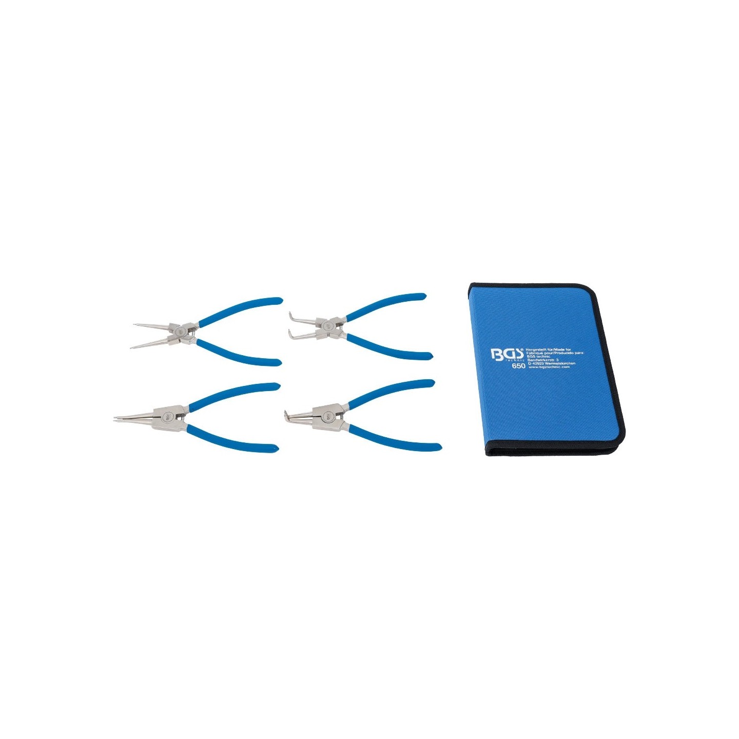 Circlip tang Uitwendig Haaks  - LASER TOOLS