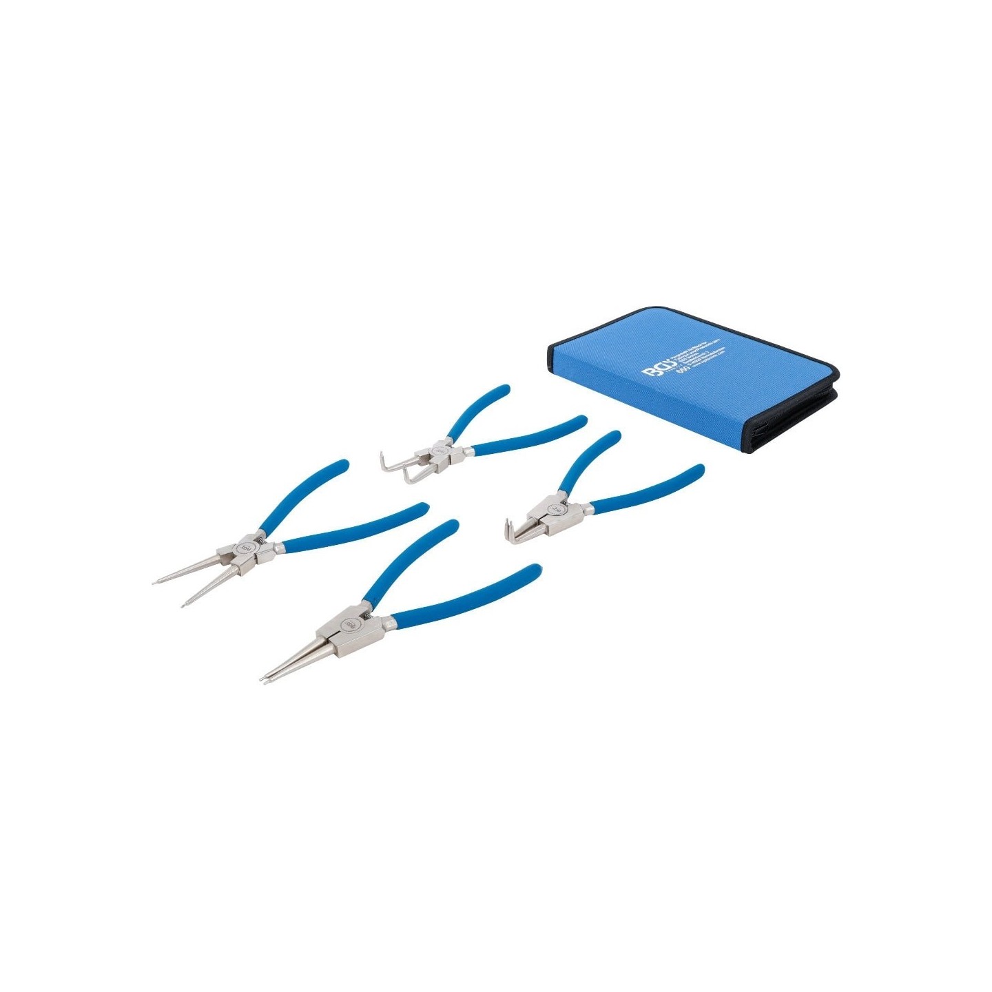 Circlip tangenset 4-delig BGS
