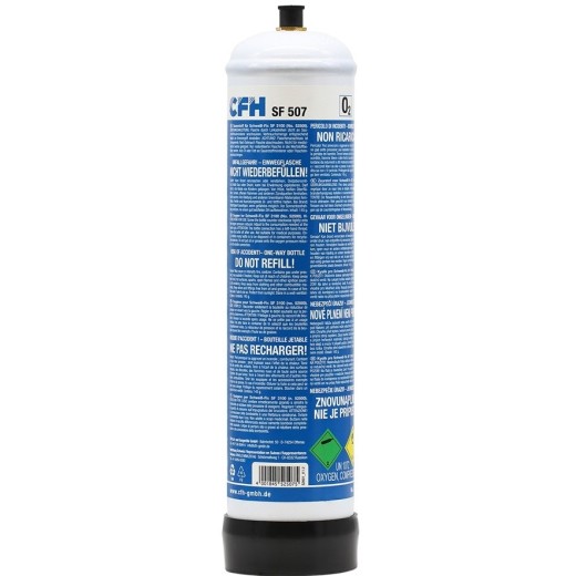 Gasbus zuurstof 1 liter CFH