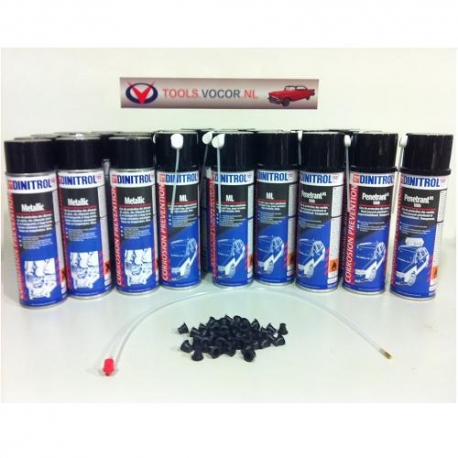 DINITROL KIT LARGE, SPUITBUSSEN