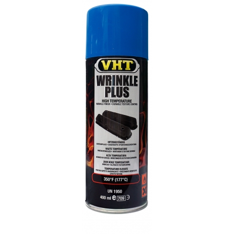 VHT Wrinkle Plus Coating (KRIMPLAK) Blauw