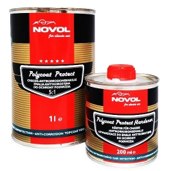 Polycoat Protect chassislak 5:1 - 1,2 liter - NOVOL for Classic Car