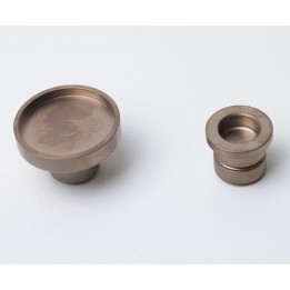 Upper die set with soft insert